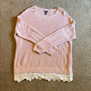 Rue 21 Light Pink Sweater